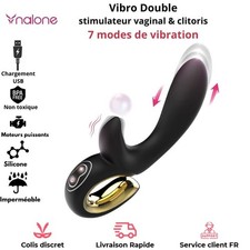 vibro Vibromasseur double