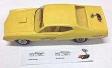 1970 Ford Torino Promo Cobra Sports Performance Center Decal Sheet 1:25 NO CAR!!