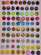Lot de 83 capsules de bière