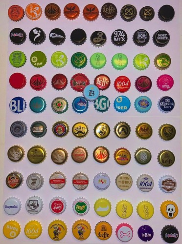Lot capsules de bière - 83,