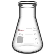 1-Paquet Erlenmeyer Fiole en