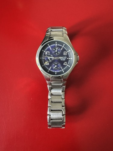 Montre casio edifice acier - montre,