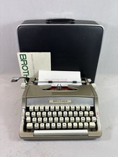 Machine à écrire Brother JP1  Révisée Nettoyée Ruban Neuf + Notice Années 70s