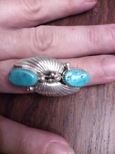 Bague Argent Sterling Navajo