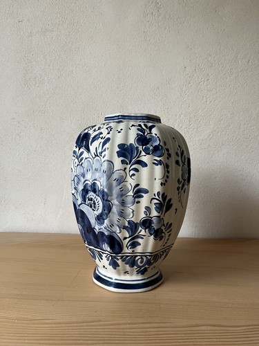 Vase faience de delft - en,