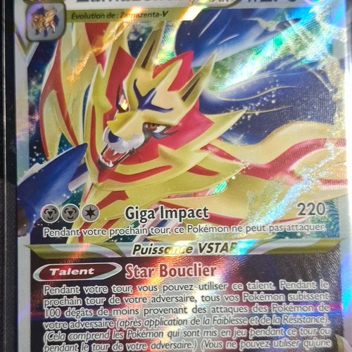 Pokémon jcc zamazenta vstar - pokémon,