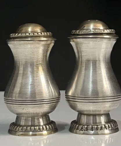 Paire ancienne salière - paire,