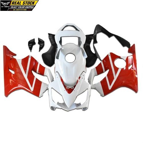 Fairing white red injection - fairing,