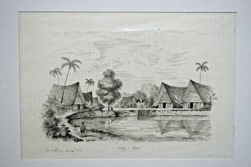 Iles carolines village ualan - iles,