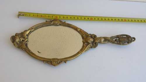 Ancien miroir coiffeuse - miroir,