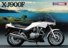 1987 P + Yamaha XJ 900 F + Brochure Flyer + 1 Sheet / 2 Pages +