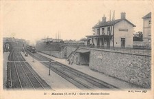 CPA 78 MANTES / GARE DE MANTES