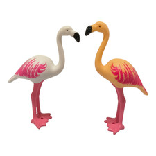 sympa lot flamant rose  playmobil ( animaux  , oiseau   )  2636