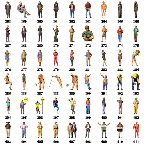 Figurines 3cm non - figurines,