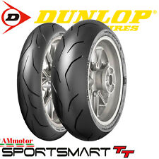 Dunlop Sportsmart TT 120 70 17 180 55 Pair Motorcycle Tires DOT 2025