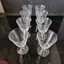VERRES DAUM ORVAL VIN BLANC ( LOT DE 8 )