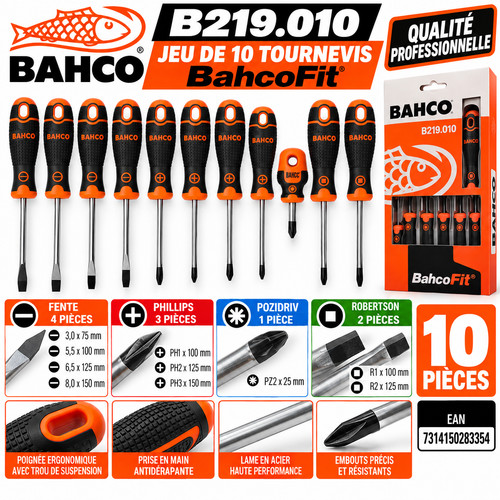 Bahco b219 010 jeu - b219.010,