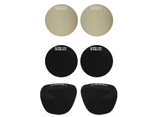 Pair replacement lenses eyeglass lenses protective glasses welding glass 62 x 52 mm / 50 mm Ø
