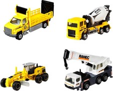 Construction box 4 construction machinery 4 different models of vehicles a...