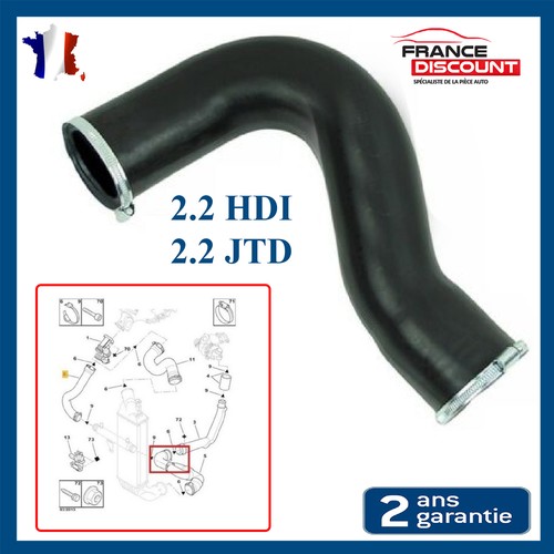 Durite turbo entrée air - durite, d'air