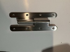 Paumelle Inox 140x55mm