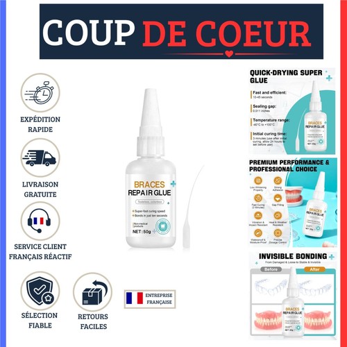 Colle dentaire extra forte - colle, 50g