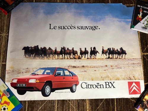 Affiche pub citroën - citroën, 19
