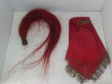 Plumet en crin et pièce de