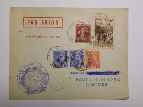 Courrier ancien par - ancien, "