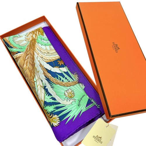 Foulard soie hermes carre - foulard, en