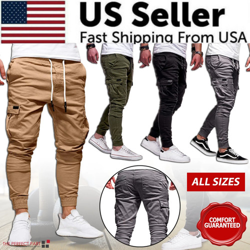 Men casual joggers pants - men's,