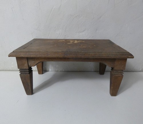 Ancien petit banc bois - ancien,