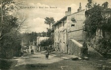 Carte CONFOLENS Rue des Buttes