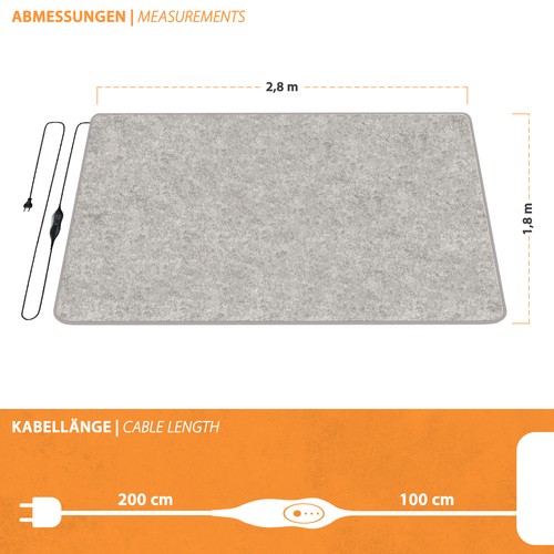 Heat sous tapis chauffant - sous-tapis,