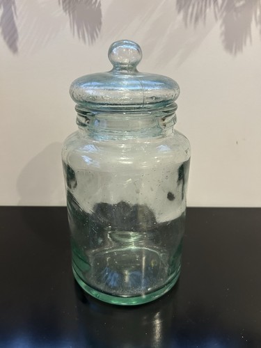 Ancien bocal bonbons verre - bocal, À