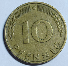 10 Pfennig 1950 G Allemagne Germany - 766572