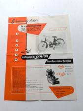 Advertising document bicycles cycles moped MAREZE