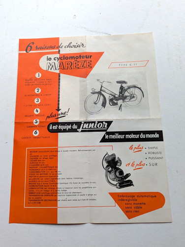 Document publicité vélos - document,