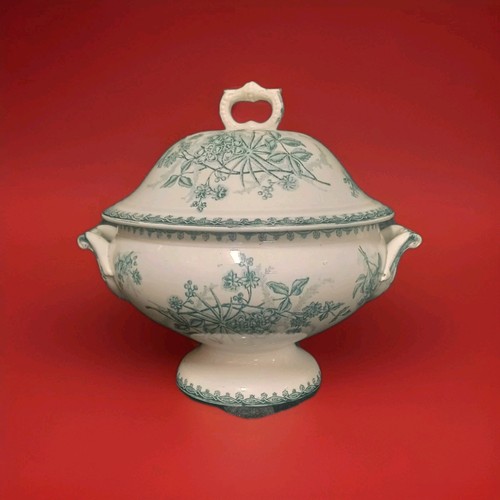 Ancienne soupière faience - soupière,