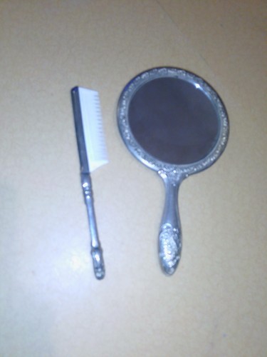 Ancien ensemble miroir - , et