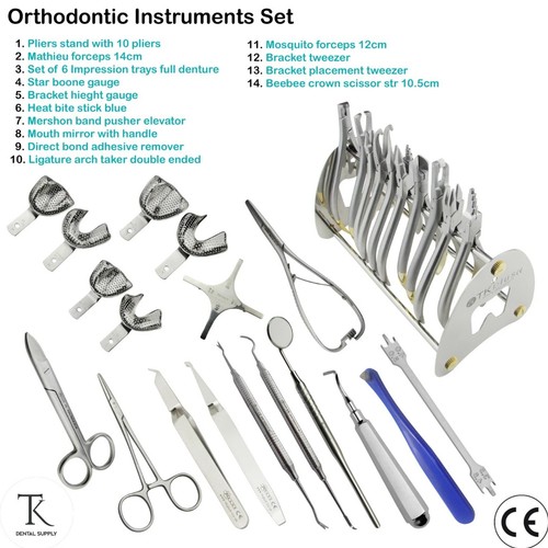 Orthodontie instrument kit - instrument,
