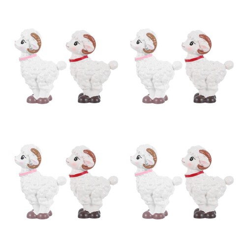 Mini resin sheep - sheep, for