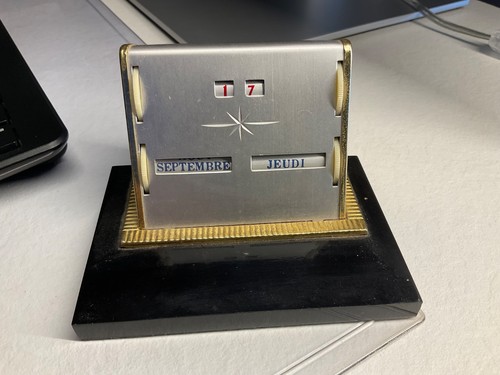 Calendrier perpetuel bureau - calendrier, de