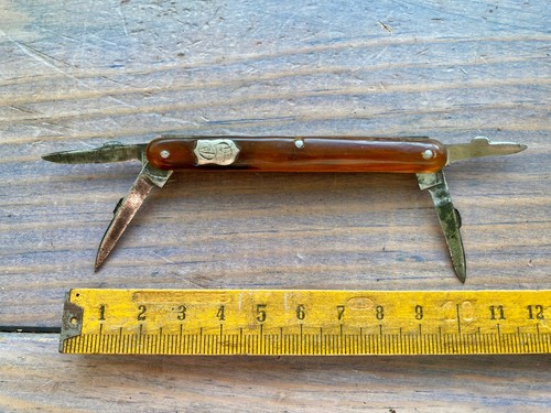 Ancien couteau pliant - ancien, "taille