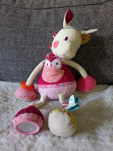 Doudou louise la licorne - e7,