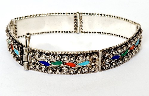 Bracelet émaillé coloré - bracelet,
