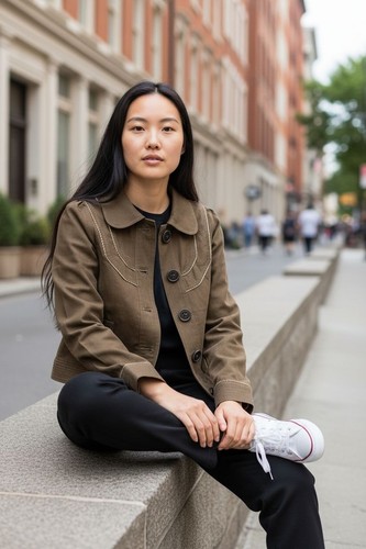 Zara veste miilitaire style - zara,