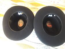 2 Chapeaux feutre noir  Thibet