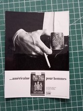 AZ832 photo circa 1960 photo presse dernière heure Lyonnaise publicité Pall Mall