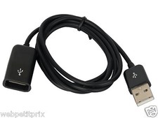 CÂBLE RALLONGE USB 1M- NOIR -